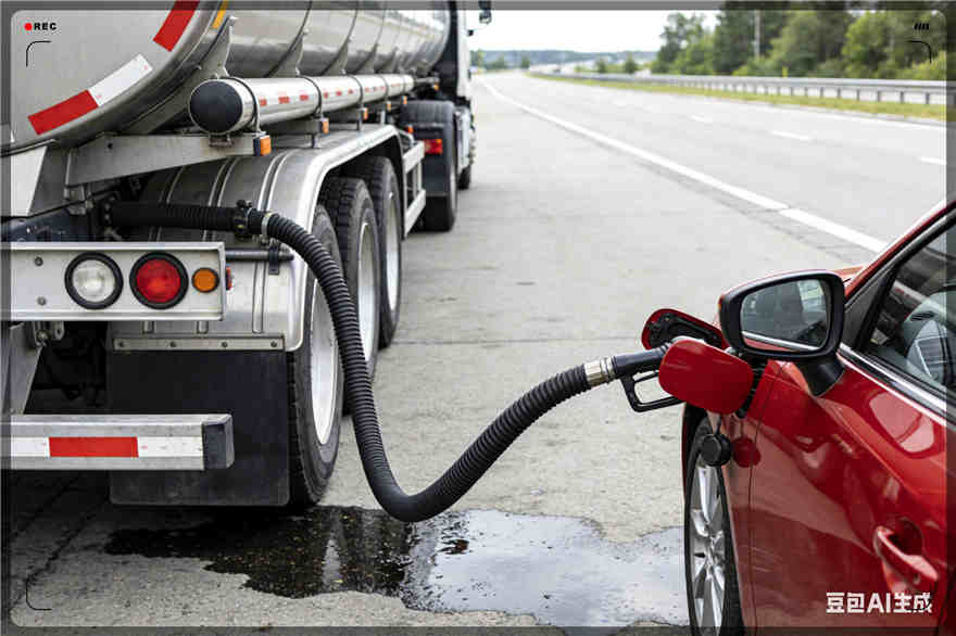 仲巴汽车救援送水案例